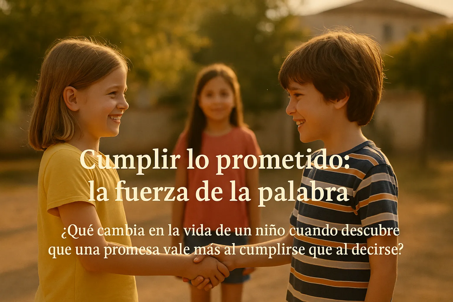 Cumplir lo prometido: la fuerza de la palabra